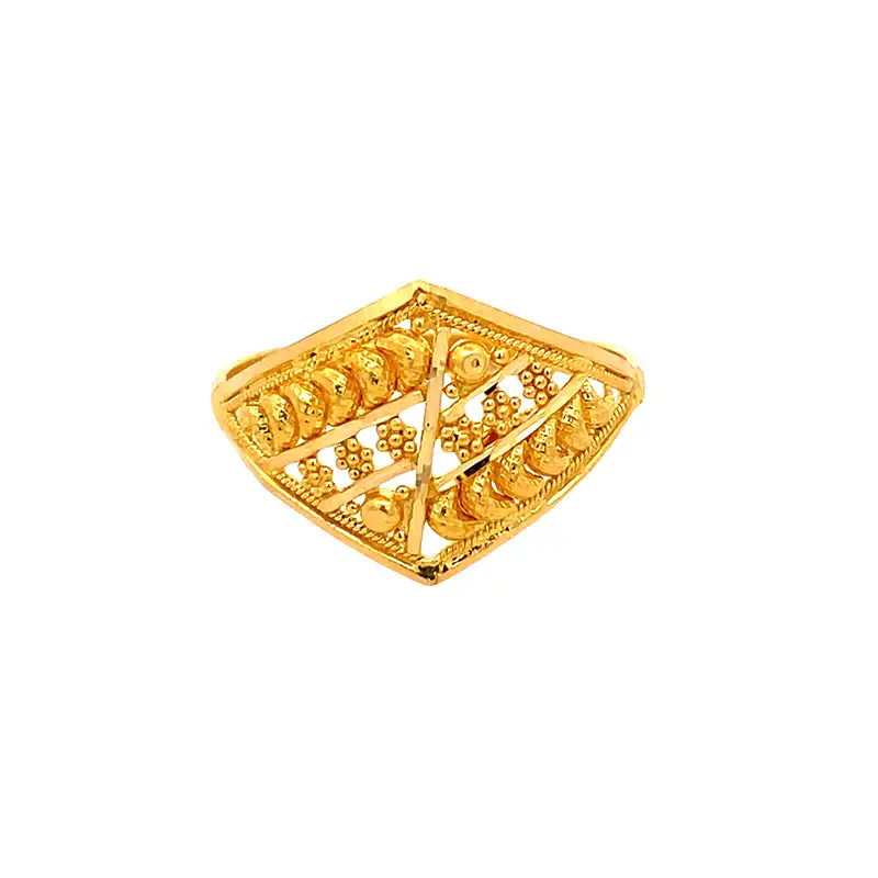 Fashion Ring in 22K Yellow Gold